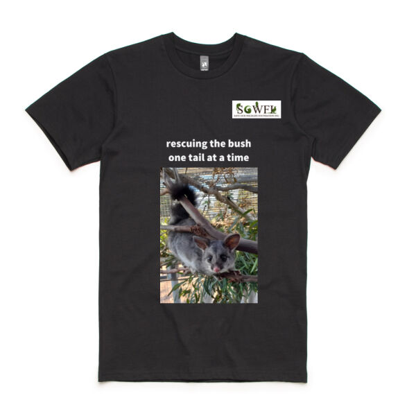 men's classic tee - rescuing the bush - one tail at a time Thumbnail