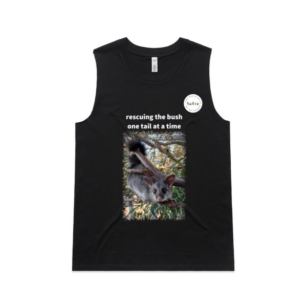 woman's tank - rescuing the bush - one tail at a time Thumbnail