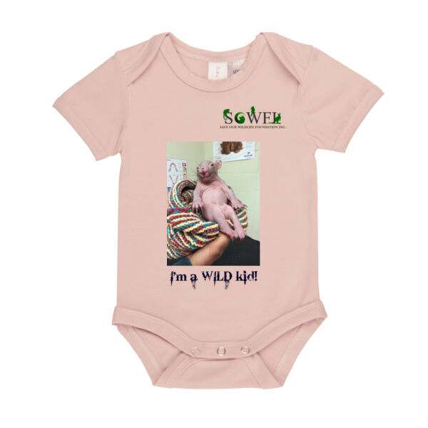 infant onsie - I'm a WILD kid! Thumbnail