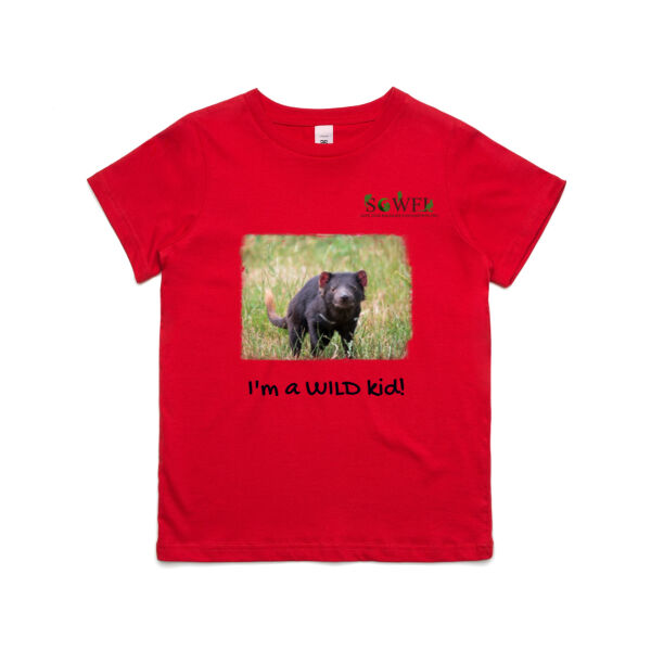 kid's tee - I'm a WILD kid! Thumbnail