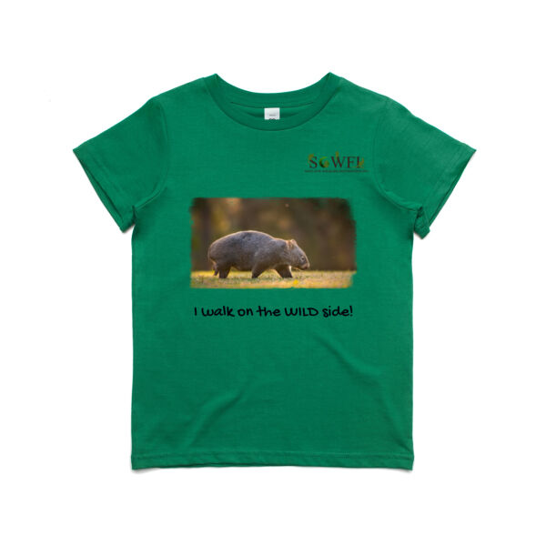 kid's tee - I walk on the WILD side! Thumbnail