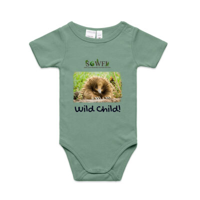 baby onesie - Wild Child! Thumbnail